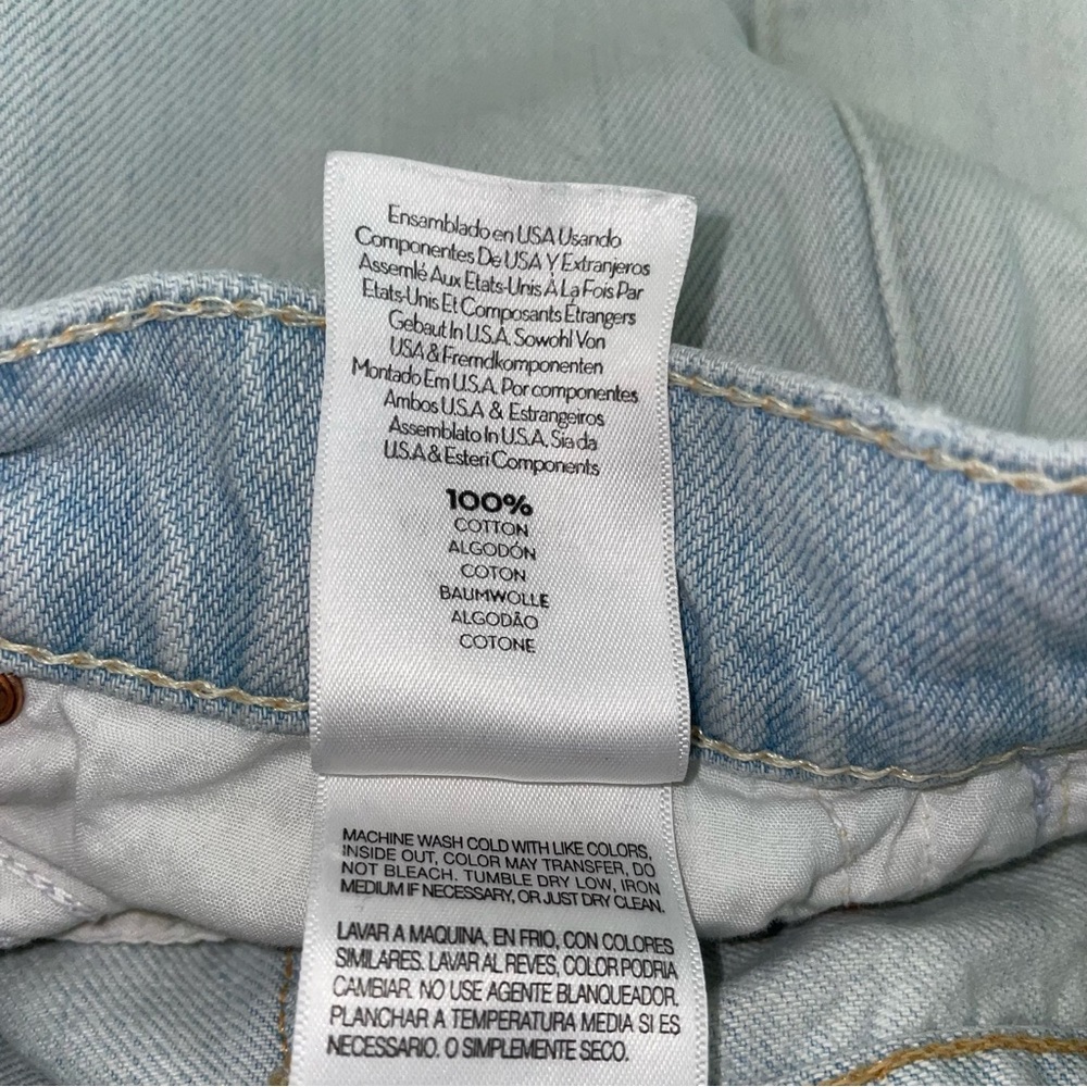Mother the dropout fray distressed Jean size 26/L26 - Picture 7 of 13
